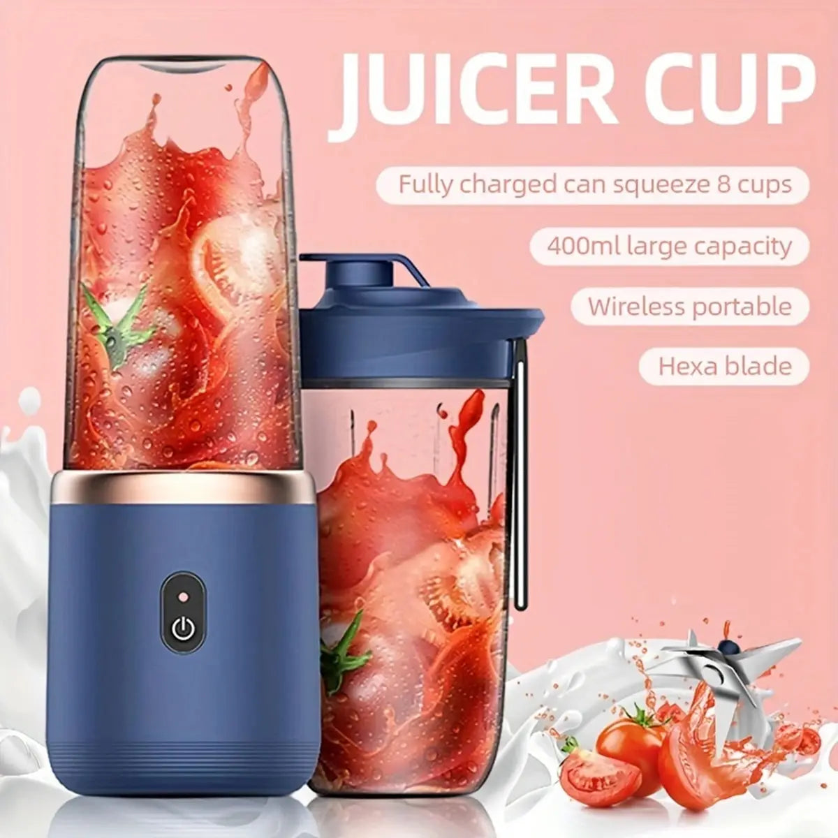 Juicero Dual-Cup Portable Blender